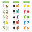 Слика на Едукативна игра „Touch and Play – Shapes, Colors and Numbers“ – Headu Montessori