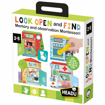 Слика на Едукативна игра ПОГЛЕДНИ, ОТВОРИ И НАЈДИ – Headu Montessori