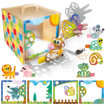 Слика на Едукативен сет „Magical Story Creation Cube“ – Headu Montessori