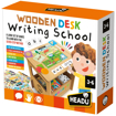 Слика на Едукативен сет „Wooden Desk – Writing School“ – Headu Montessori