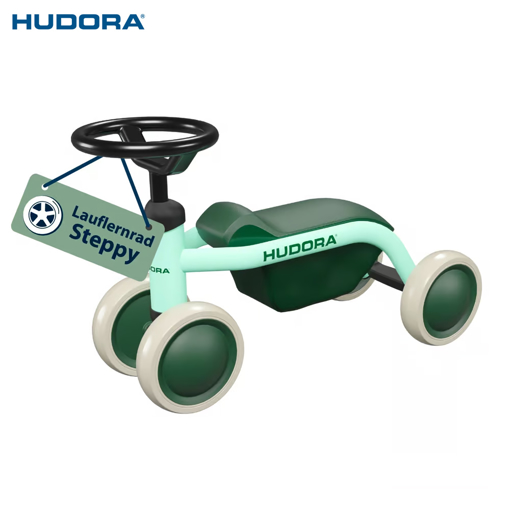 Слика на Баланс велосипед со 4 тркала Steppy (Минт) - Hudora