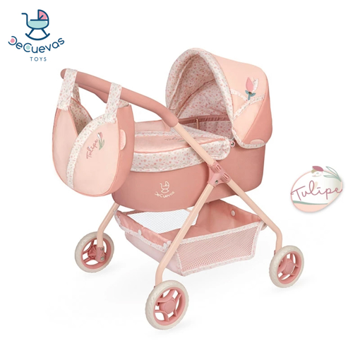 Слика на Мојата прва количка за кукли со торба, Tulipe - DeCuevas