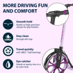 Слика на Тротинет Hudora BigWheel® 205 Advanced (Виолетов)