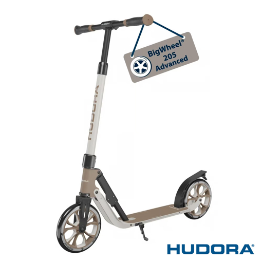 Слика на Тротинет Hudora BigWheel® 205 Advanced (Кафен)