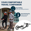 Слика на Тротинет Hudora BigWheel® 205 Advanced (Сив)