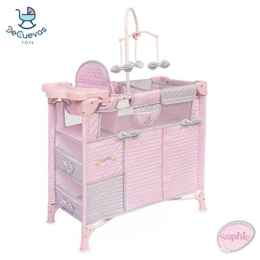 Слика на Сет за грижа и нега на кукли, склоплив,  Sophie - DeCuevas