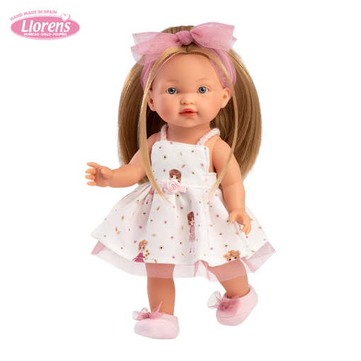 Слика на Кукла Прекрасната Valeria, 28 cm (без звуци)- Llorens Dolls