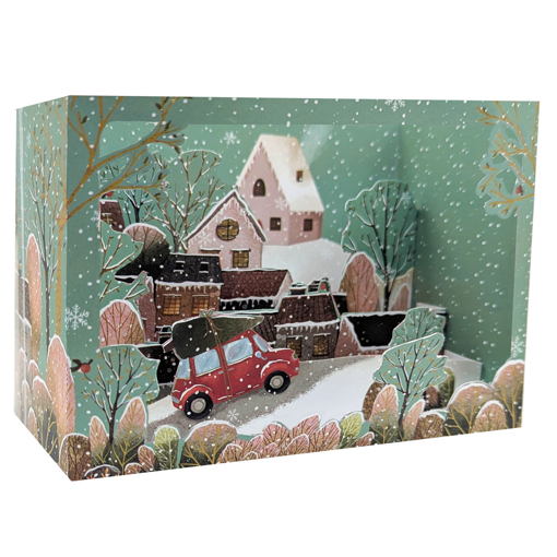 Слика на „Театар“ - Новогодишна честитка ИСКАЧУВАЊЕ КОН СЕЛОТО - Pictura