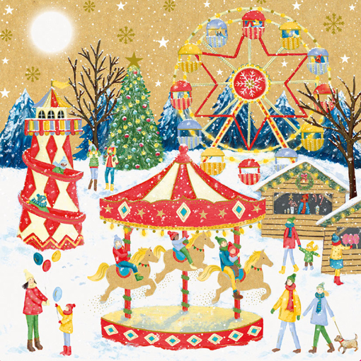 Слика на Новогодишна честитка РИНГИШПИЛ, Cosy Paper - Pictura