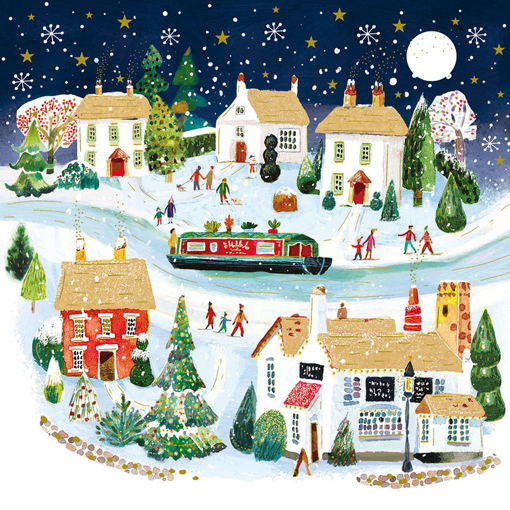 Слика на Новогодишна честитка СЕЛО, Cosy Paper - Pictura