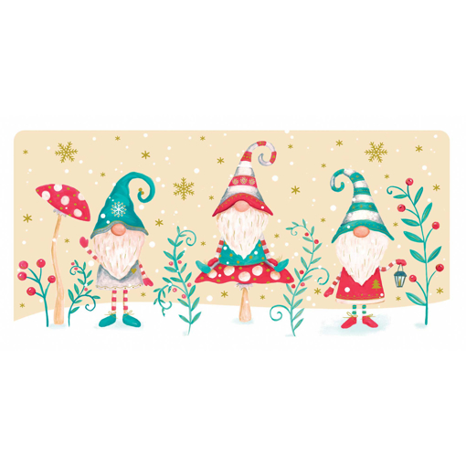Слика на Новогодишна честитка ГНОМИ, Les Enchantées - Pictura
