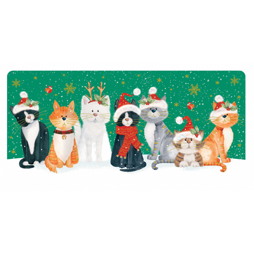 Слика на Новогодишна честитка МАЧКИ, Les Enchantées - Pictura