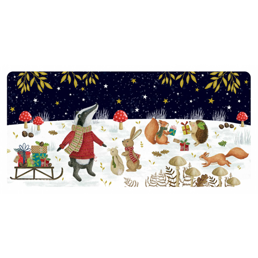 Слика на Новогодишна честитка ЈАЗОВЕЦОТ И НЕГОВИТЕ ПРИЈАТЕЛИ, Les Enchantées - Pictura