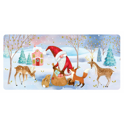 Слика на Новогодишна честитка ПОДАРОЦИТЕ НА ДЕДО МРАЗ, Les Enchantées - Pictura