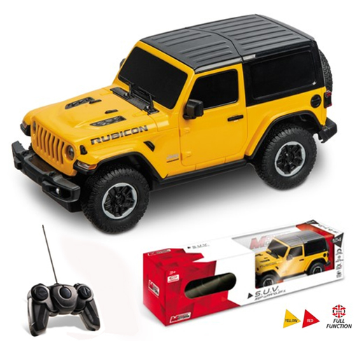 Слика на Автомобил со далечинско управување - 1:24 R/C JEEP WRANGLER JL - 2.4 GHz - Mondo Motors