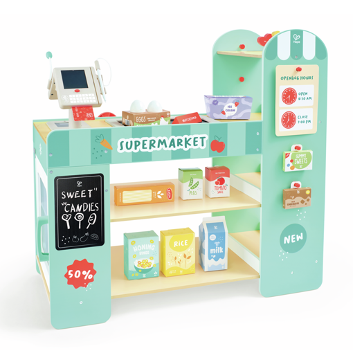 Слика на Дрвена продавница со додатоци - Hape International