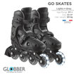 Слика на Ролери GO SKATES LIGHTS (Сиви, број 34-37) - Globber
