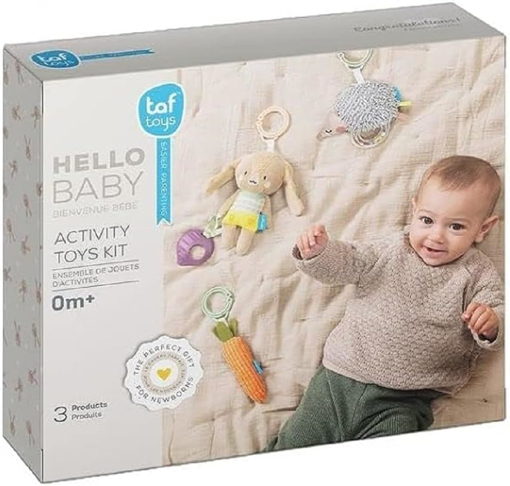 Слика на Сет интерактивни меки играчки, Jenny, Spike и Carrot, 3 парчиња- Taf Toys