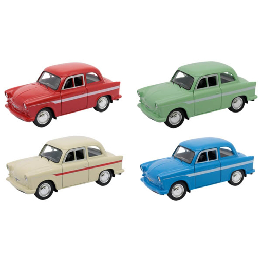 Слика на Trabant P50 - Метален модел на автомобил, Размер: 1:34-39, Должина: 12 cm( Welly)