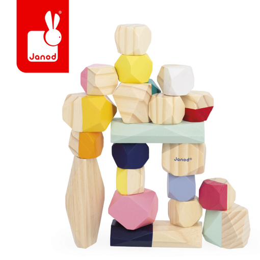 Слика на Блокчиња од дрво - Zigolos - Janod