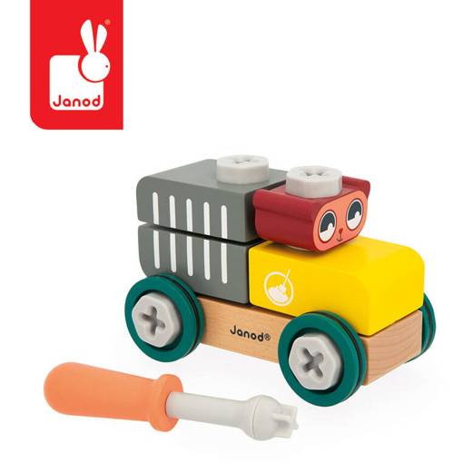 Слика на Автомобил за склопување -мече  – Brico'Kids - Janod