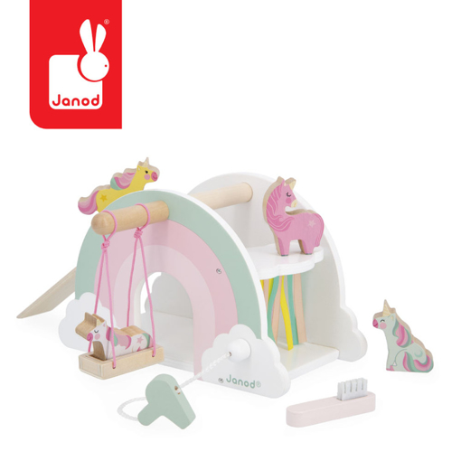 Слика на Куќичка со еднорози - Janod