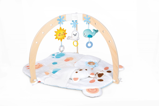 Слика на Мека бебешка подлога со активности МЕЧЕ - Hape