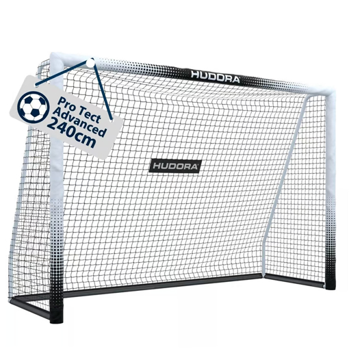 Слика на Hudora ФУДБАЛСКИ ГОЛ Pro Tect 240 Advanced White (со заштитна обвивка)