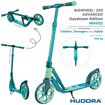 Слика на Тротинет HUDORA BigWheel® 205 Advanced Daydream Edition, Waves