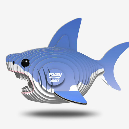 Слика на EUGY Shark, Ајкула 3D Сложувалка - EUGY
