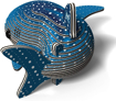 Слика на EUGY Whale Shark, Кит ајкула 3D Сложувалка - EUGY