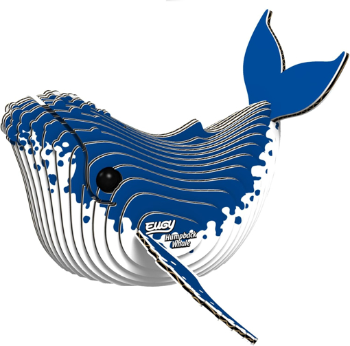 Слика на EUGY  Humpback Whale, Грбав кит 3D Сложувалка - EUGY