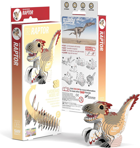Слика на EUGY Velociraptor, 3D Сложувалка - EUGY