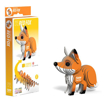 Слика на EUGY Red Fox, Црвена лисица 3D Сложувалка - EUGY