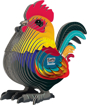 Слика на EUGY Rooster, Петел 3D Сложувалка - EUGY