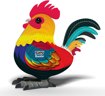 Слика на EUGY Rooster, Петел 3D Сложувалка - EUGY