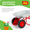 Слика на Детска метална количка за градина – Wheelbarrow – Bigjigs Toys