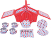 Слика на Детски сет за чај со кошничка – Spotted Tea Set – Bigjigs Toys