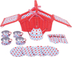 Слика на Детски сет за чај со кошничка – Spotted Tea Set – Bigjigs Toys
