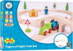Слика на Дрвен железнички сет „Осумка“ – Figure of Eight Train Set – Bigjigs Toys