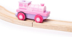 Слика на Розова локомотива на батерии– Powerful Pink Loco Battery Operated Engine – Bigjigs Rail