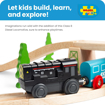 Слика на Дизел локомотива на батерии– Diesel Shunter Battery Operated Engine – Bigjigs Rail