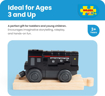 Слика на Дизел локомотива на батерии– Diesel Shunter Battery Operated Engine – Bigjigs Rail