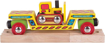 Слика на Вагон со булдожер – Bulldozer Low Loader – Bigjigs Rail