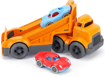 Слика на Тркачки камион со 2 тркачки автомобили  – Green Toys