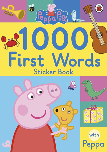 Слика на Peppa Pig: 1000 First Words Sticker Book