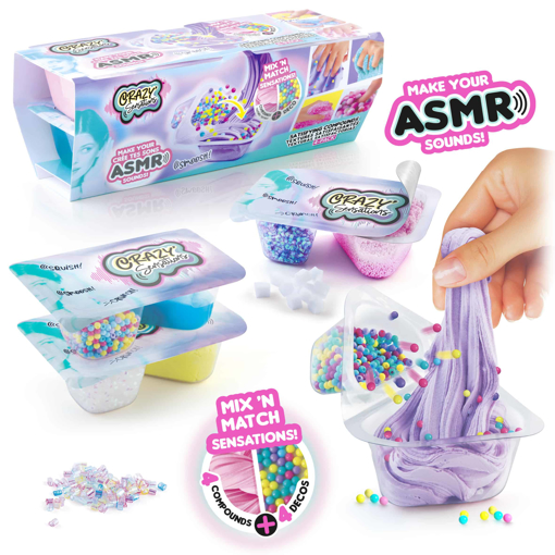 Слика на CRAZE SENSATIONS – Сензорни смеси за игра (4 пакувања) - Canal Toys