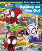 Слика на Disney Junior Marvel Spidey and His Amazing Friends: Spidey on the Go! First Look and Find Gift Set Book and Spidey Plush