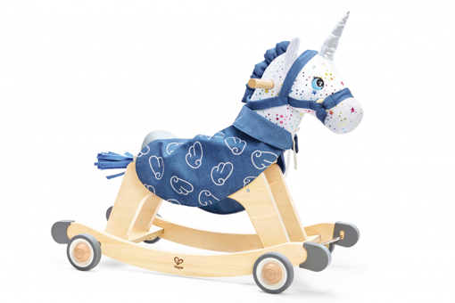 Слика на Дрвена играчка – Еднорог 3-во-1 Hape