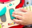 Слика на Интерактивна играчка  Pixelz Шарена рок гитара - Hape